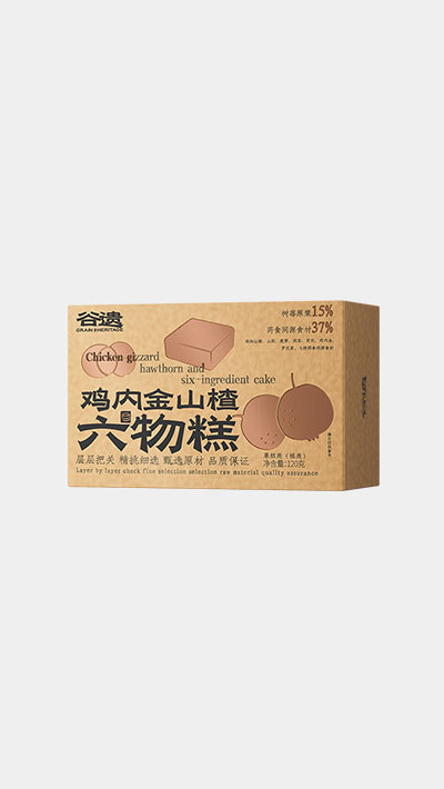 鸡内金山楂六物糕