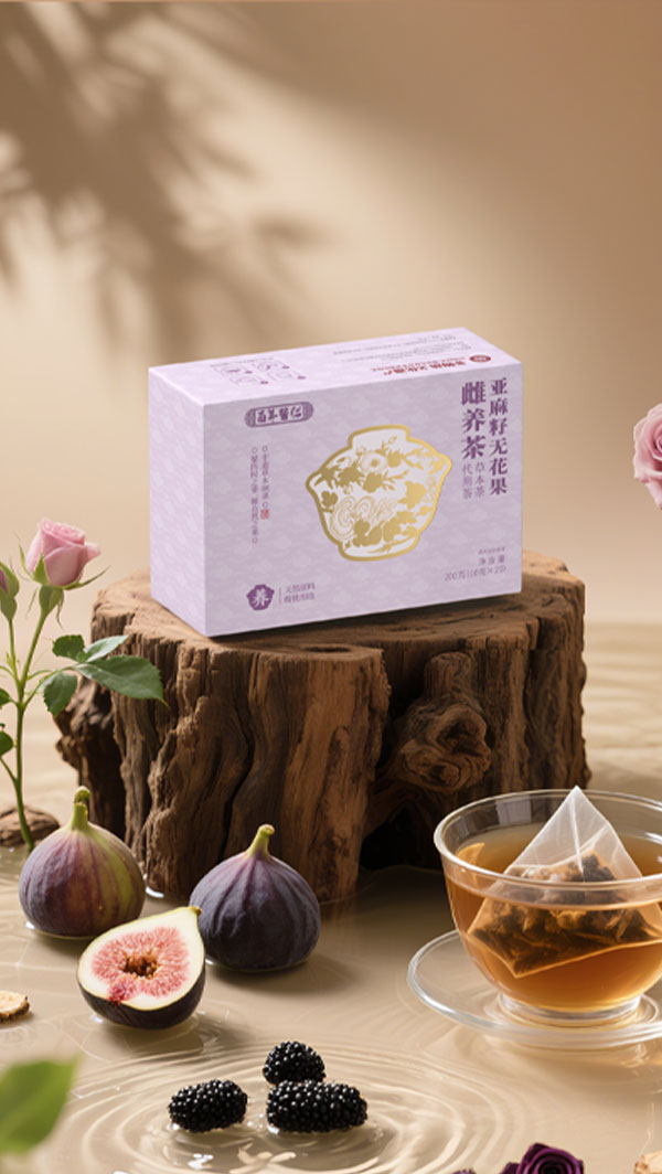 亚麻籽无花果雌养茶