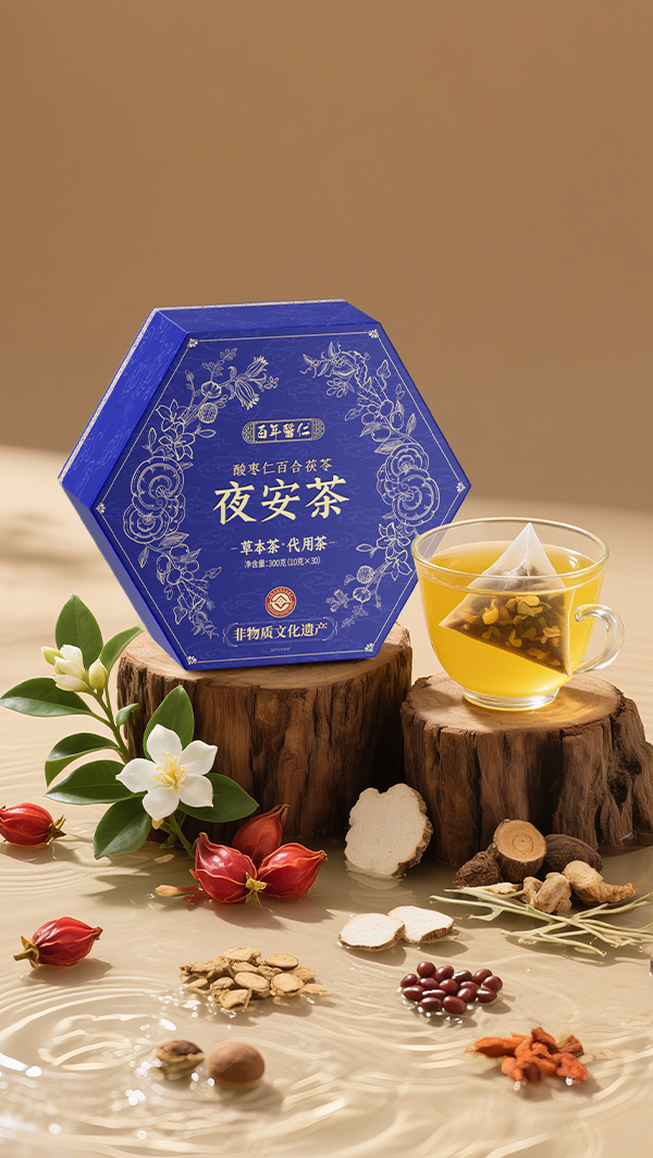 酸枣仁百合茯苓夜安茶